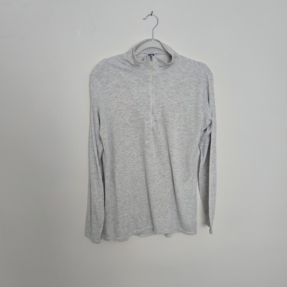 Patagonia Other - Vintage Patagonia Capilene half zip Gray Long Sleeve Shirt baselayer | Large